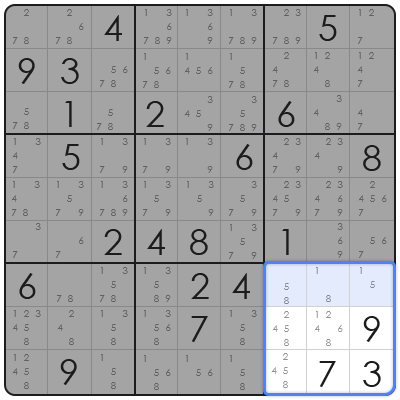 tip for sudoku